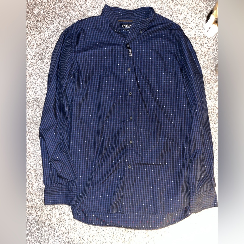 Chaps men’s button up dress shirt